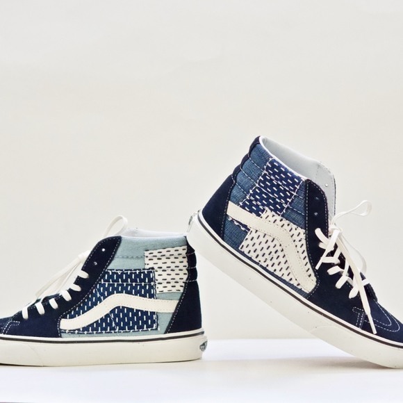 Vans Shoes | Vans Sk8i Denim Patchwork Sneaker M65w8 | Poshmark